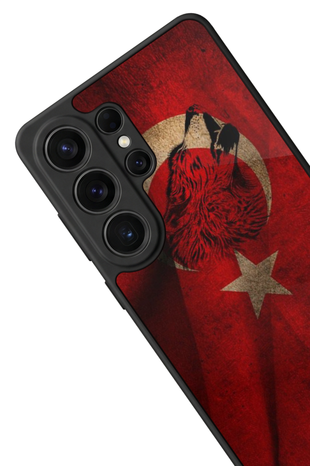 Samsung Galaxy S26 Ultra Uyumlu Türk Bayragi Tasarımlı Glossy Premium Kılıf