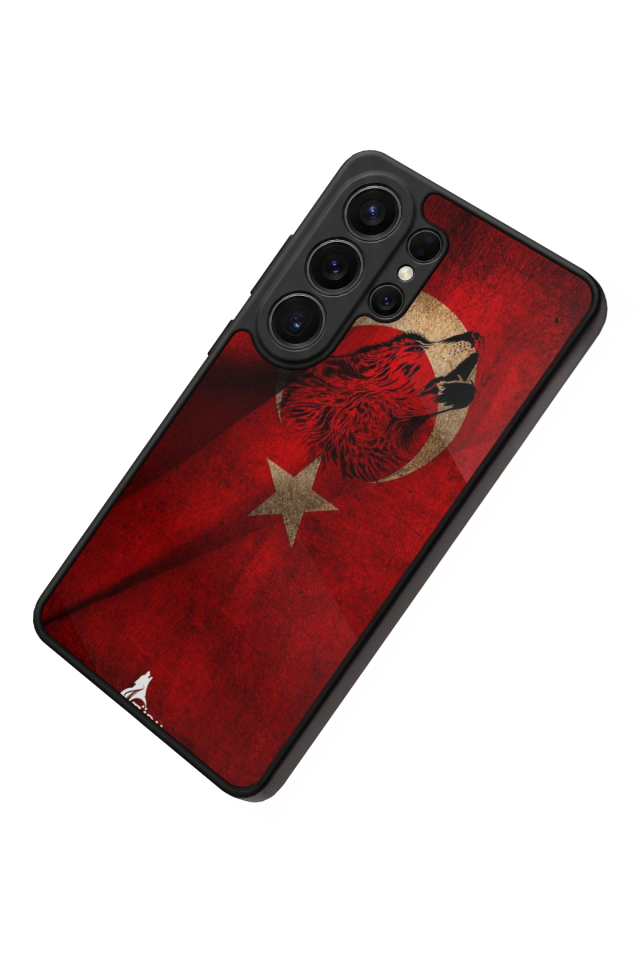 Samsung Galaxy S26 Ultra Uyumlu Türk Bayragi Tasarımlı Glossy Premium Kılıf