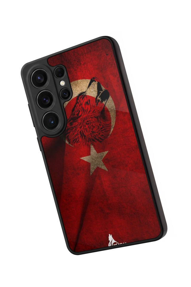 Samsung Galaxy S26 Ultra Uyumlu Türk Bayragi Tasarımlı Glossy Premium Kılıf