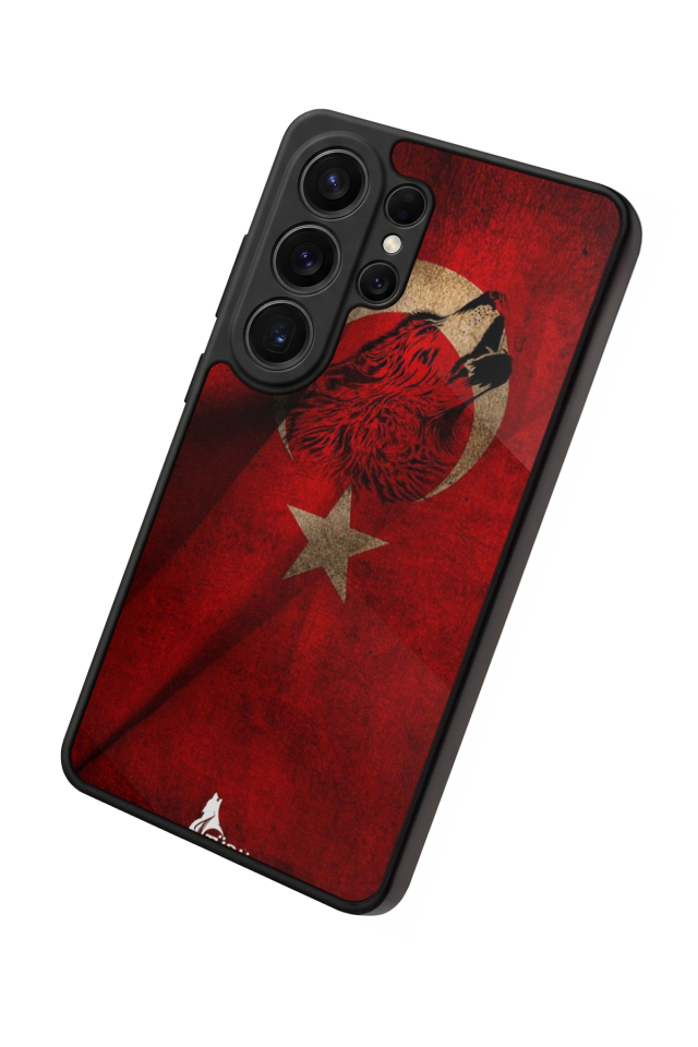 Samsung Galaxy S26 Ultra Uyumlu Türk Bayragi Tasarımlı Glossy Premium Kılıf