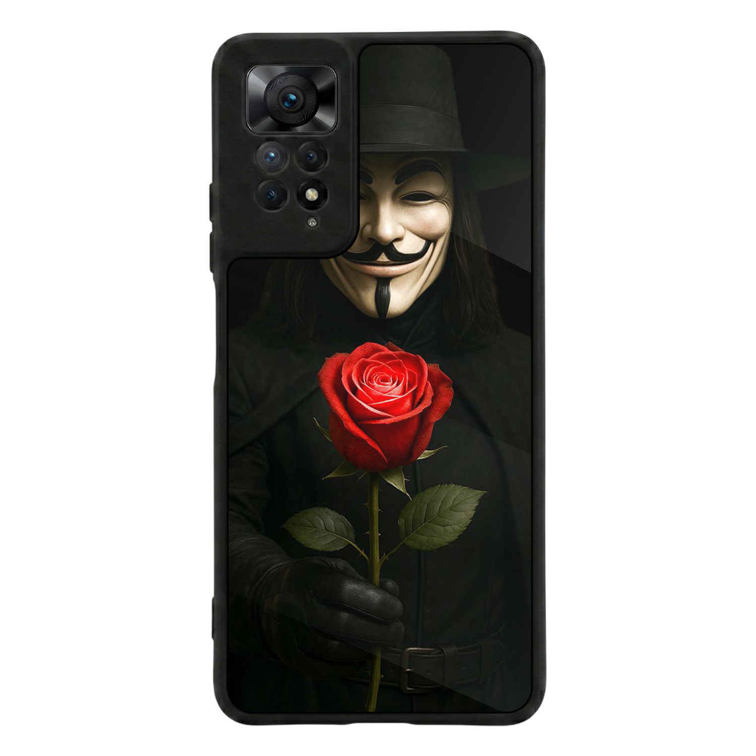 Xiaomi Redmi Note 11 Pro Uyumlu Vendetta Tasarımlı Glossy Premium Kılıf