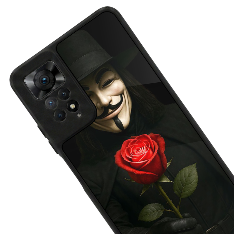 Xiaomi Redmi Note 11 Pro Uyumlu Vendetta Tasarımlı Glossy Premium Kılıf