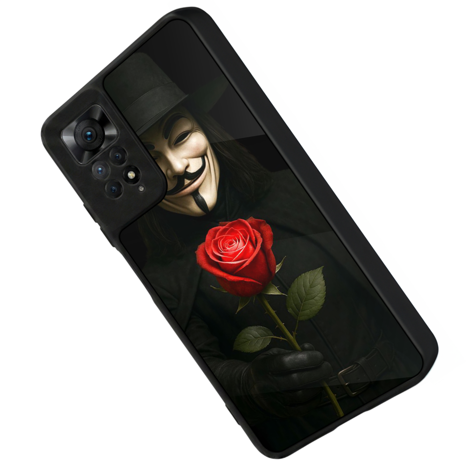 Xiaomi Redmi Note 11 Pro Uyumlu Vendetta Tasarımlı Glossy Premium Kılıf