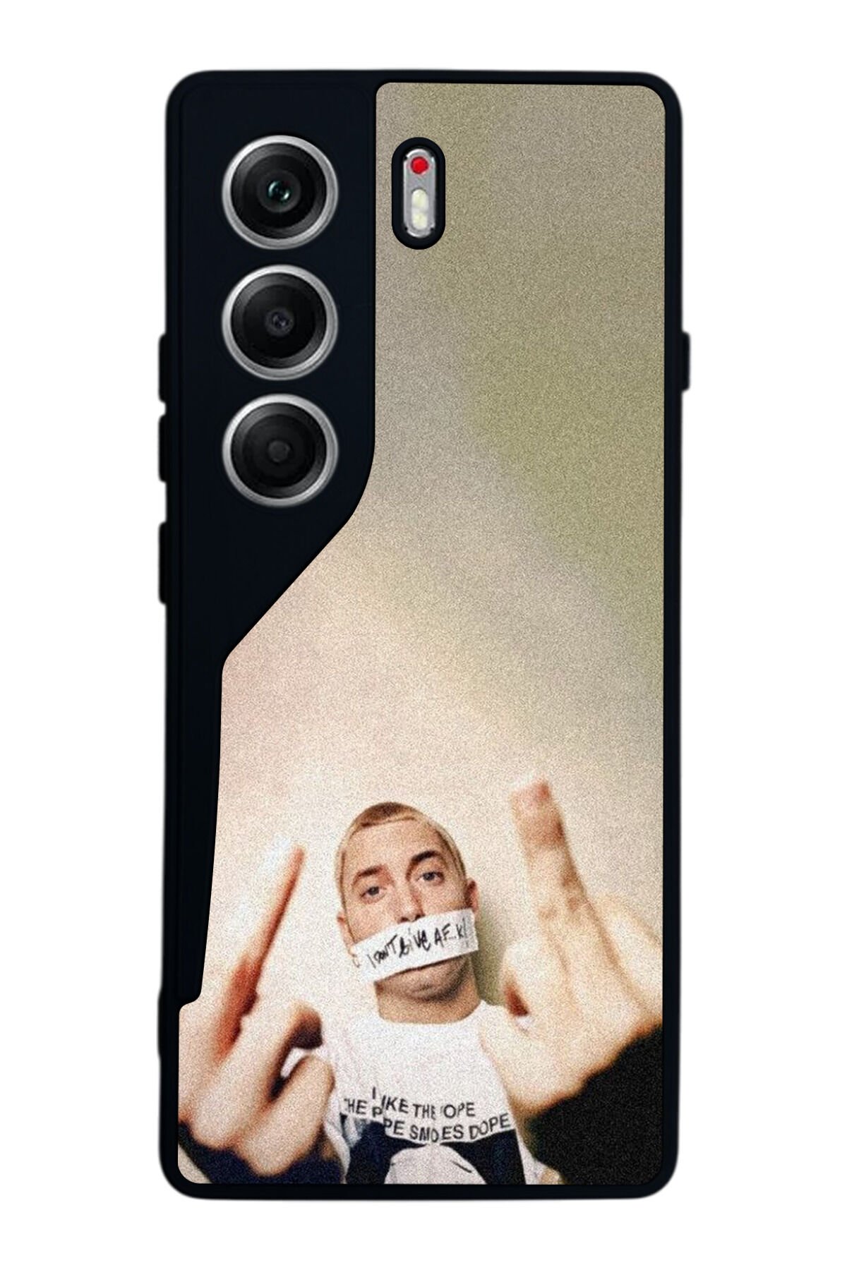 Tecno Camon 40 Uyumlu Eminem Tasarımlı Glossy Premium Kılıf