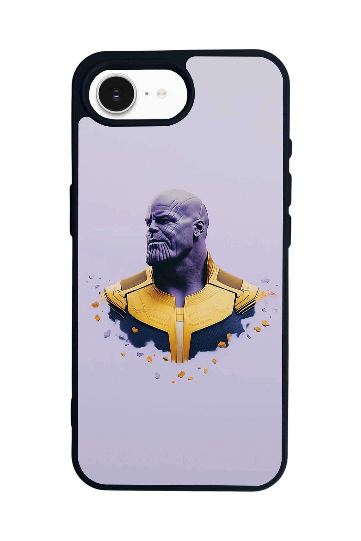 iPhone 16E Uyumlu Thanos Tasarımlı Glossy Premium Kılıf