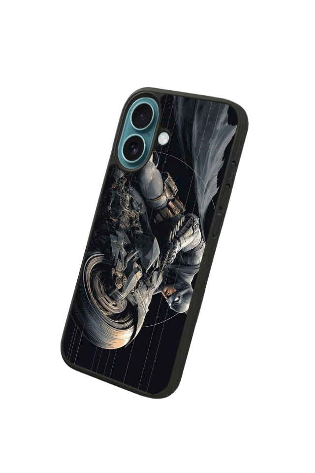 iPhone 16 Uyumlu Batman Tasarımlı Glossy Premium Kılıf