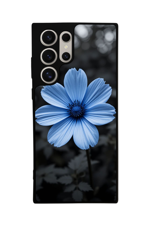 Samsung Galaxy S22 Ultra Uyumlu Cicek Tasarımlı Glossy Premium Kılıf