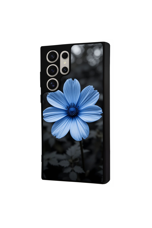 Samsung Galaxy S22 Ultra Uyumlu Cicek Tasarımlı Glossy Premium Kılıf