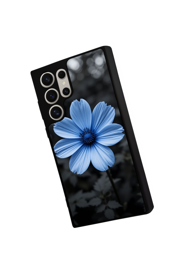 Samsung Galaxy S22 Ultra Uyumlu Cicek Tasarımlı Glossy Premium Kılıf