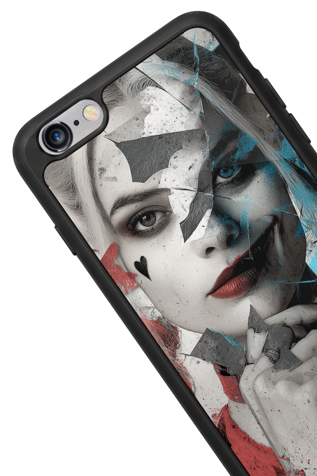 iPhone 6s Plus Uyumlu HarleyQueen Tasarımlı Glossy Premium Kılıf