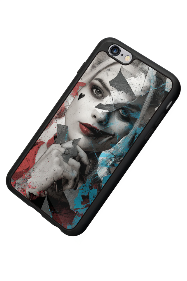 iPhone 6s Plus Uyumlu HarleyQueen Tasarımlı Glossy Premium Kılıf