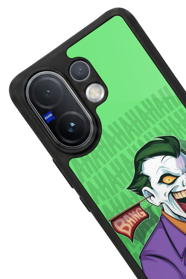 Vivo V60 Uyumlu Joker Tasarımlı Glossy Premium Kılıf