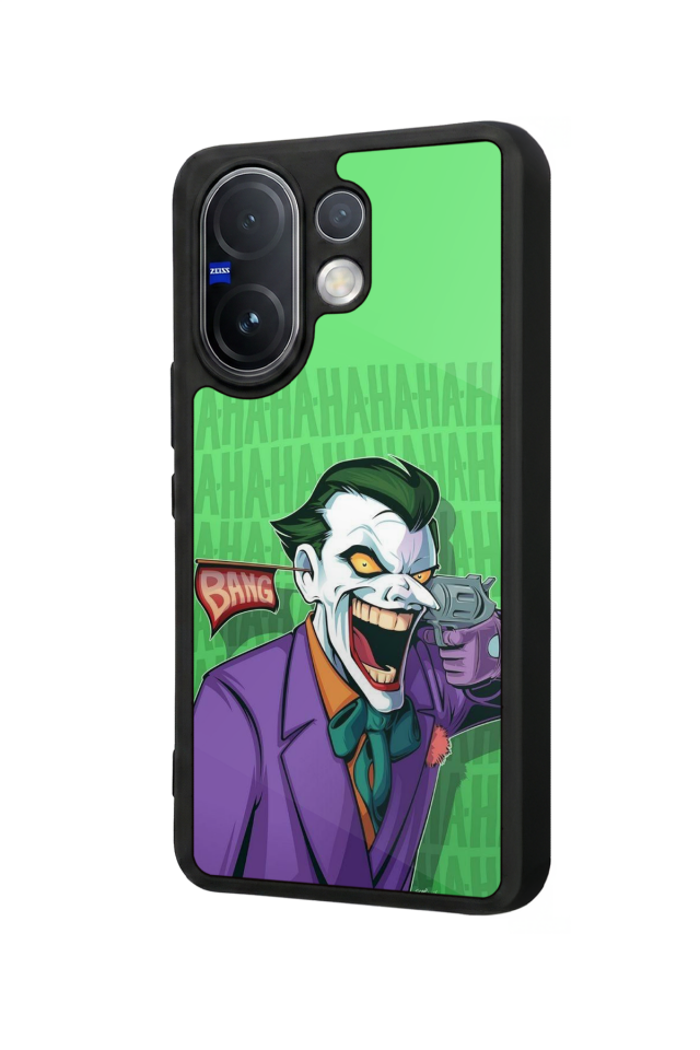 Vivo V60 Uyumlu Joker Tasarımlı Glossy Premium Kılıf