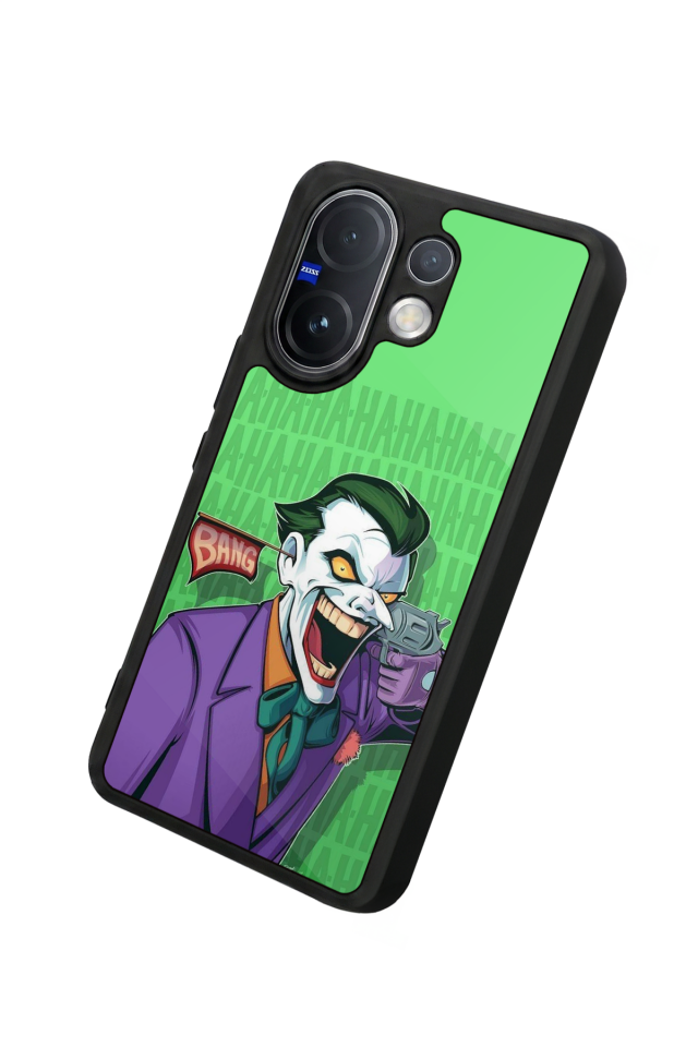 Vivo V60 Uyumlu Joker Tasarımlı Glossy Premium Kılıf