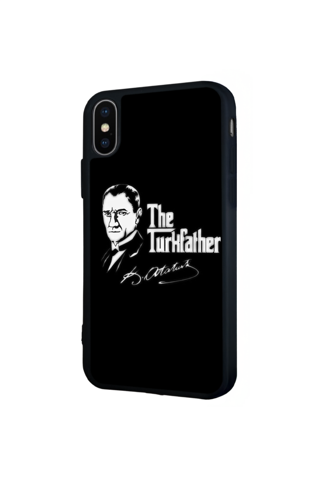 iPhone XS Max Uyumlu Mustafa Kemal Ataturk Tasarımlı Glossy Premium Kılıf