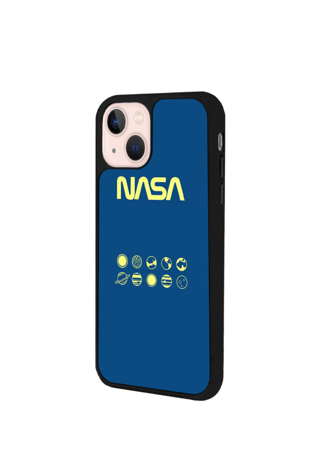 iPhone 13 Mini Uyumlu Nasa Tasarımlı Glossy Premium Kılıf