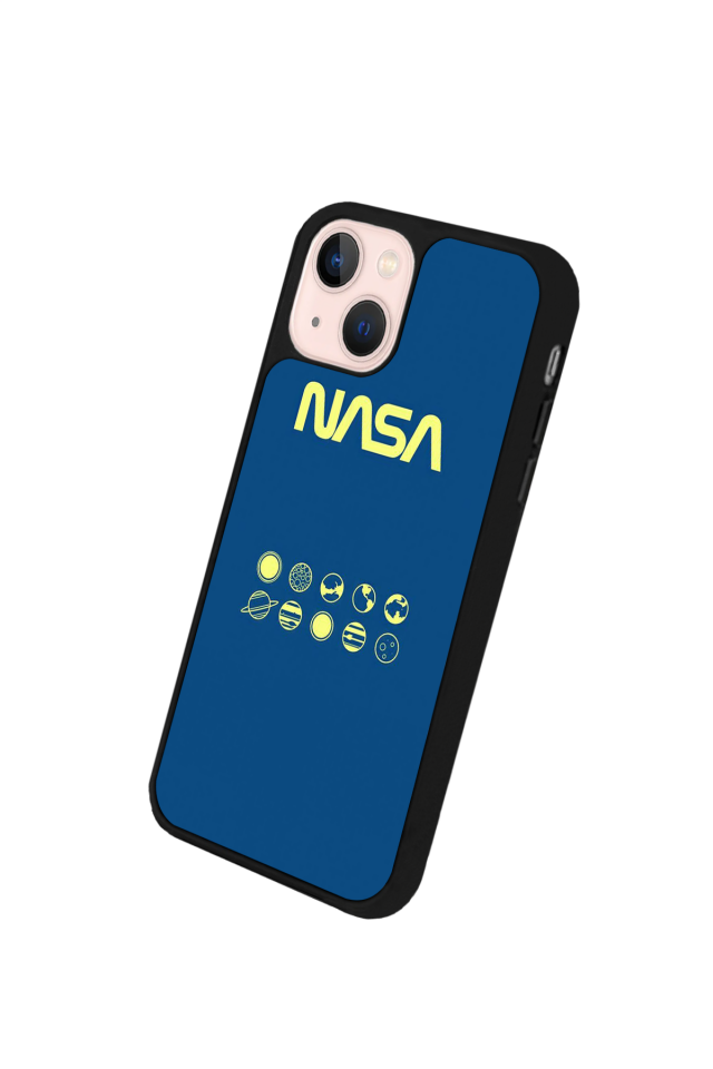 iPhone 13 Mini Uyumlu Nasa Tasarımlı Glossy Premium Kılıf