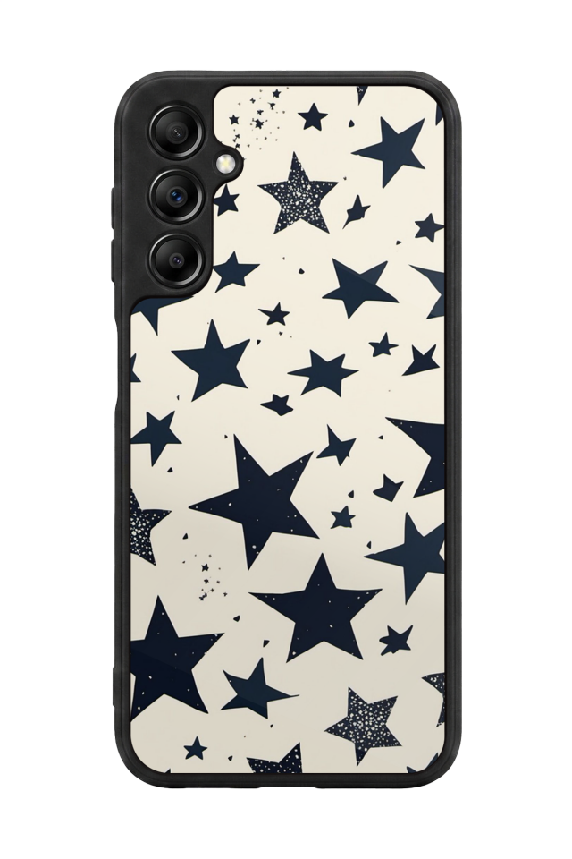 Samsung Galaxy A14 Uyumlu Retro Yildizlar Tasarımlı Glossy Premium Kılıf