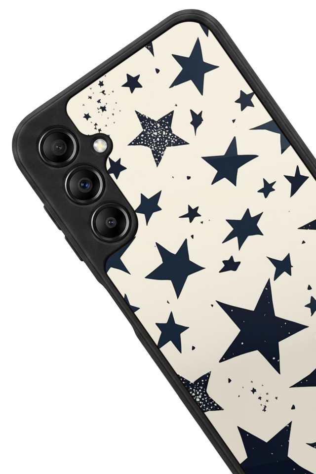 Samsung Galaxy A14 Uyumlu Retro Yildizlar Tasarımlı Glossy Premium Kılıf