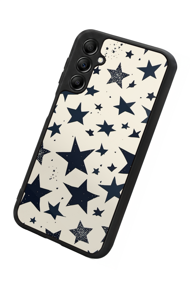 Samsung Galaxy A14 Uyumlu Retro Yildizlar Tasarımlı Glossy Premium Kılıf