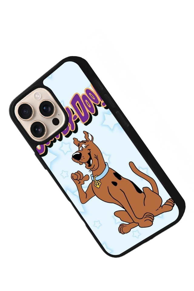 iPhone 15 Pro Uyumlu Scooby Doo Tasarımlı Glossy Premium Kılıf