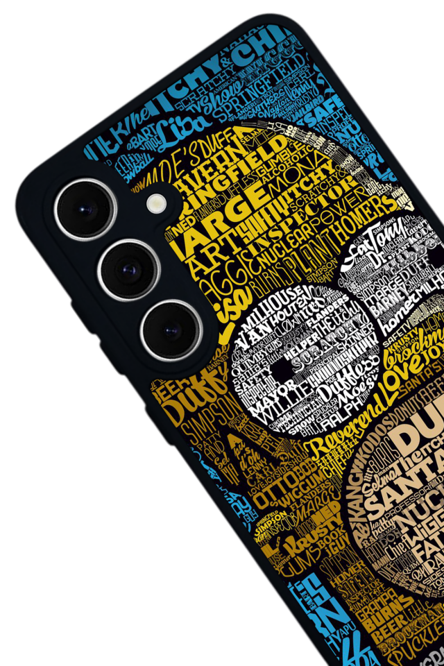 Samsung Galaxy A16 Uyumlu The Simpsons Tasarımlı Glossy Premium Kılıf
