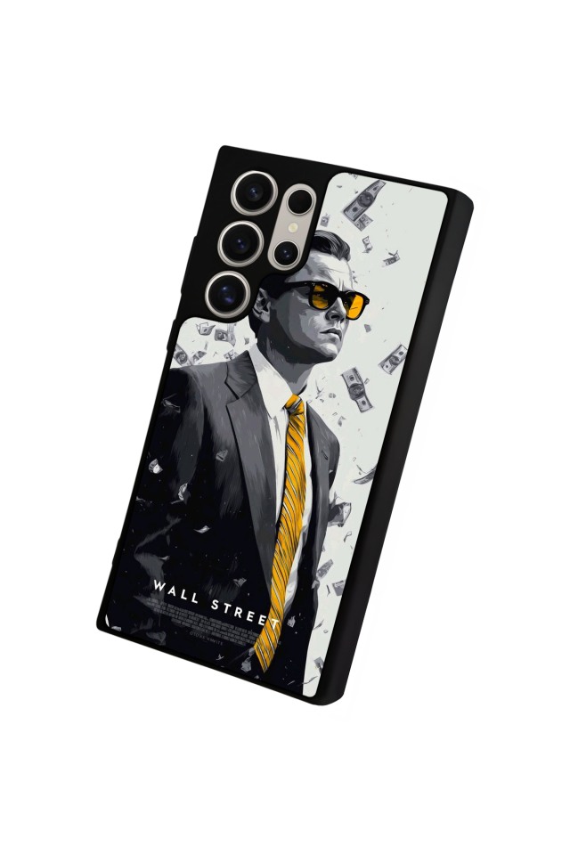 Samsung Galaxy S23 Ultra Uyumlu TheWolf Tasarımlı Glossy Premium Kılıf