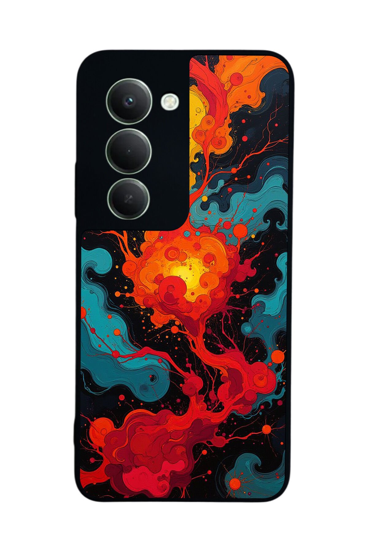 Xiaomi Redmi 15 5G Uyumlu Abstract Tasarımlı Glossy Premium Kılıf