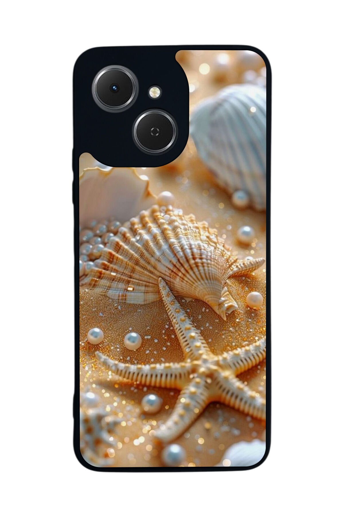 Tecno Spark 40C Uyumlu İnci Tasarımlı Glossy Premium Kılıf