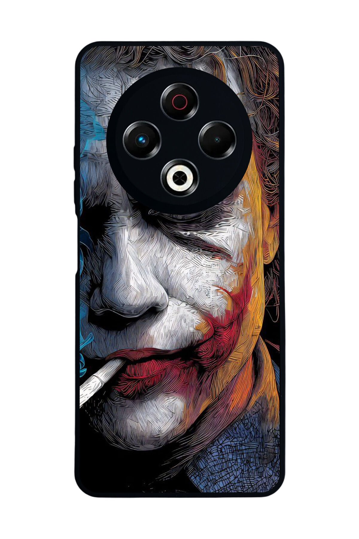 Tecno Spark 30 Uyumlu Joker Tasarımlı Glossy Premium Kılıf
