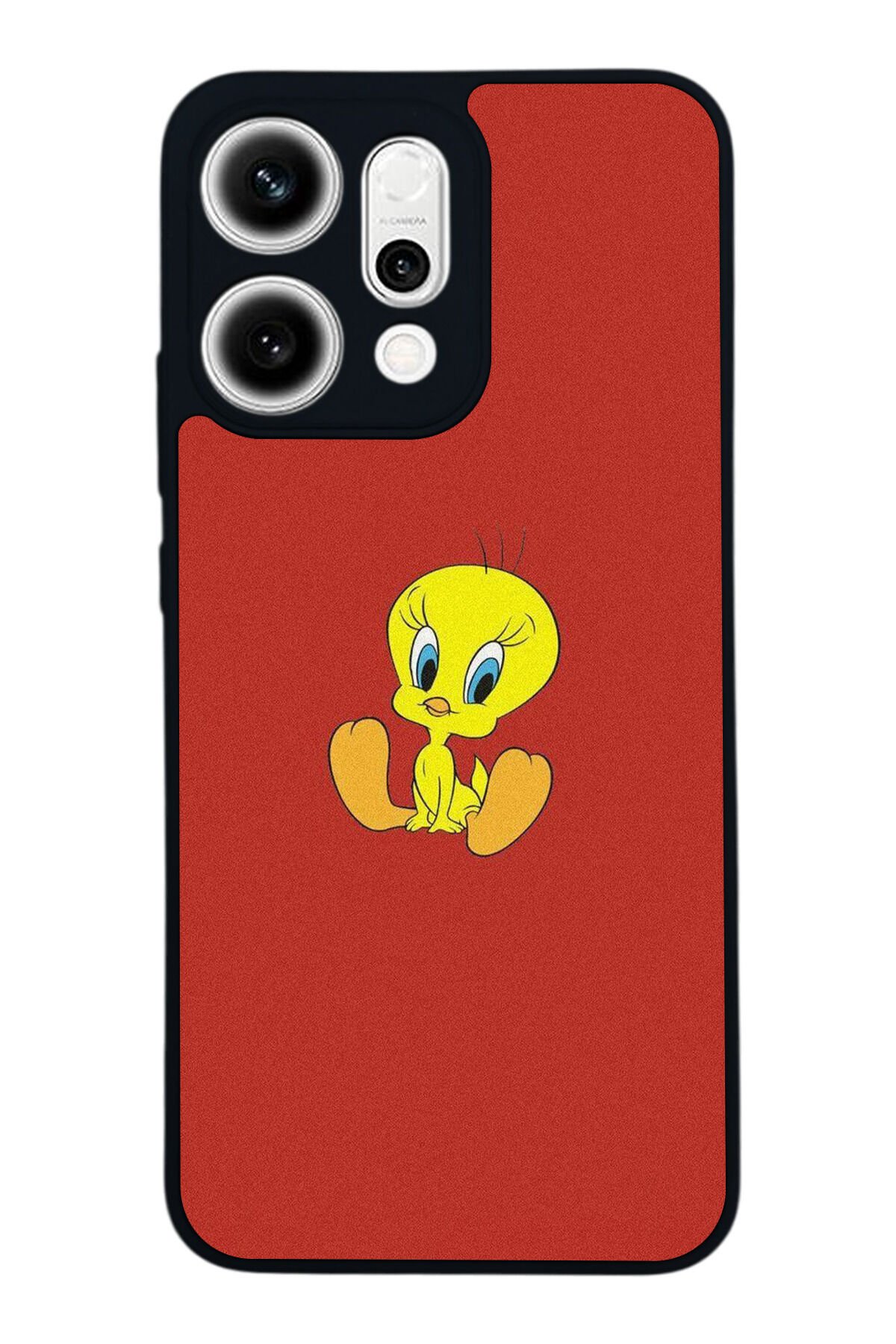 Oppo Reno 14 Uyumlu Tweety Tasarımlı Glossy Premium Kılıf