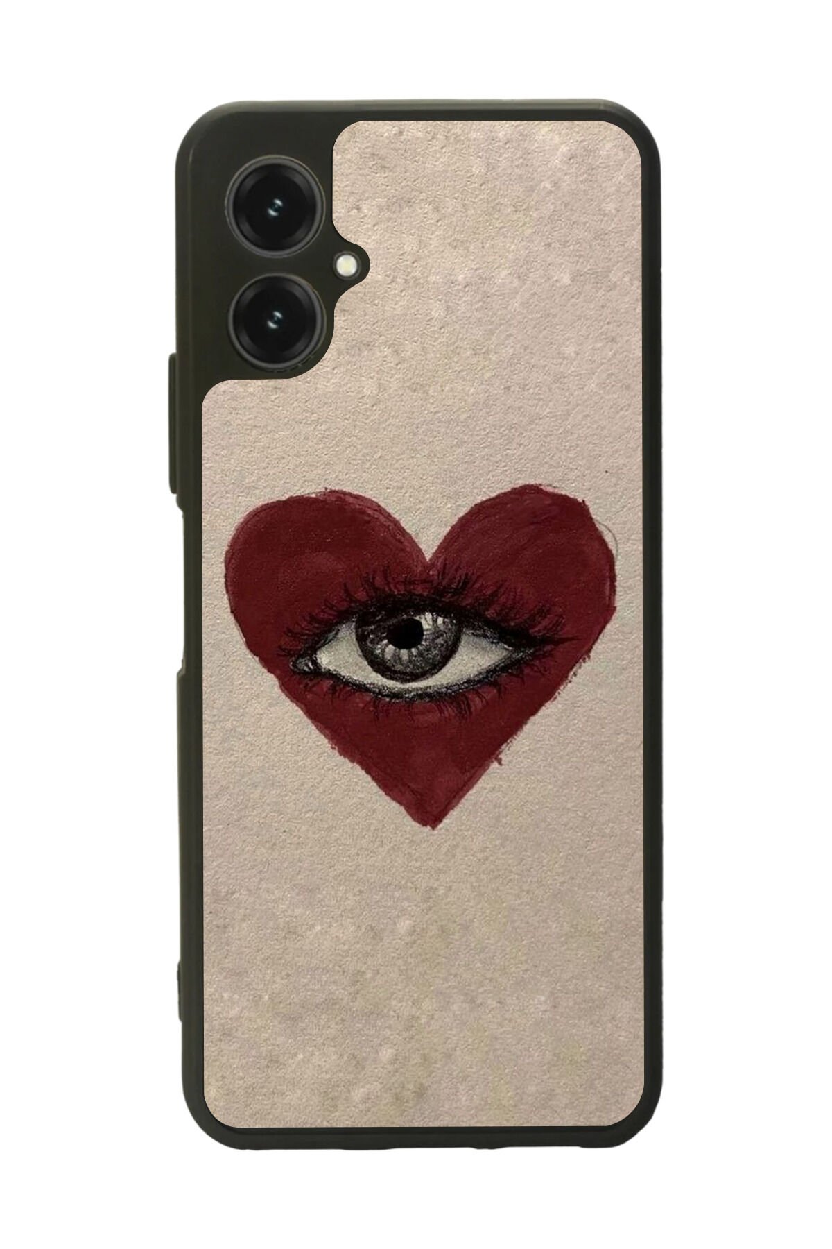 Omix X5 Uyumlu Kalp Love Tasarımlı Glossy Premium Kılıf