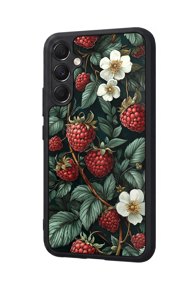 Samsung Galaxy A34 Uyumlu Botanik Tasarımlı Glossy Premium Kılıf