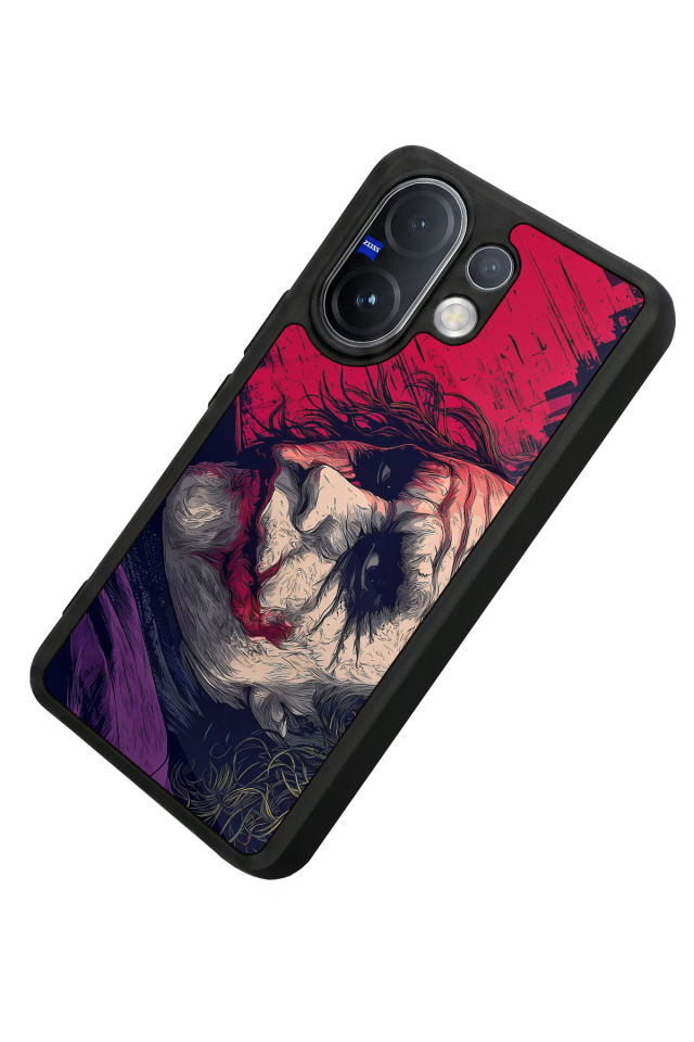 Vivo V60 Uyumlu Joker Tasarımlı Glossy Premium Kılıf