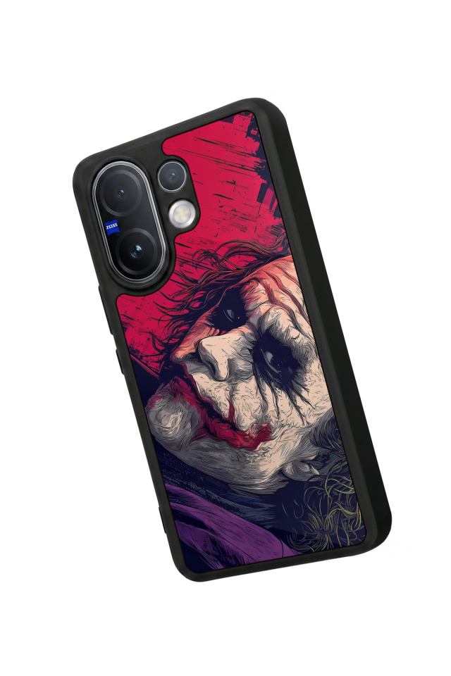 Vivo V60 Uyumlu Joker Tasarımlı Glossy Premium Kılıf