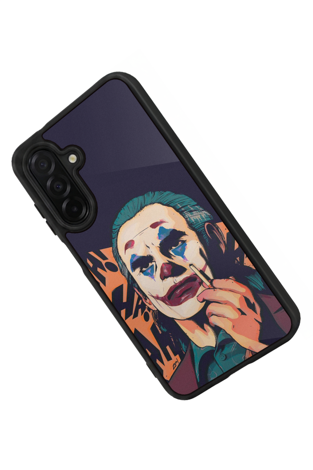 Samsung Galaxy A56 Uyumlu Joker Tasarımlı Glossy Premium Kılıf