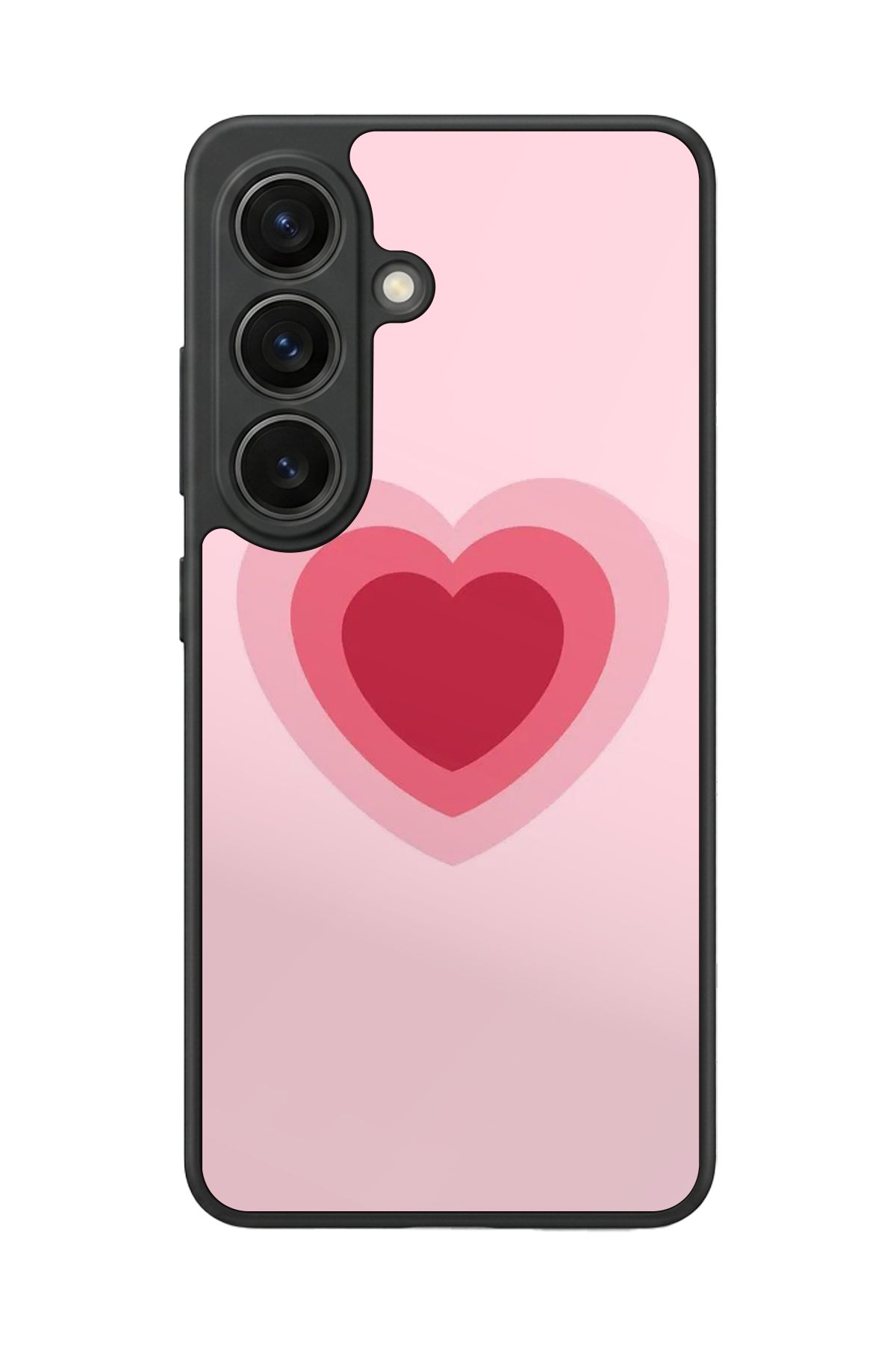 Samsung Galaxy S26 Uyumlu Kalp Love Tasarımlı Glossy Premium Kılıf
