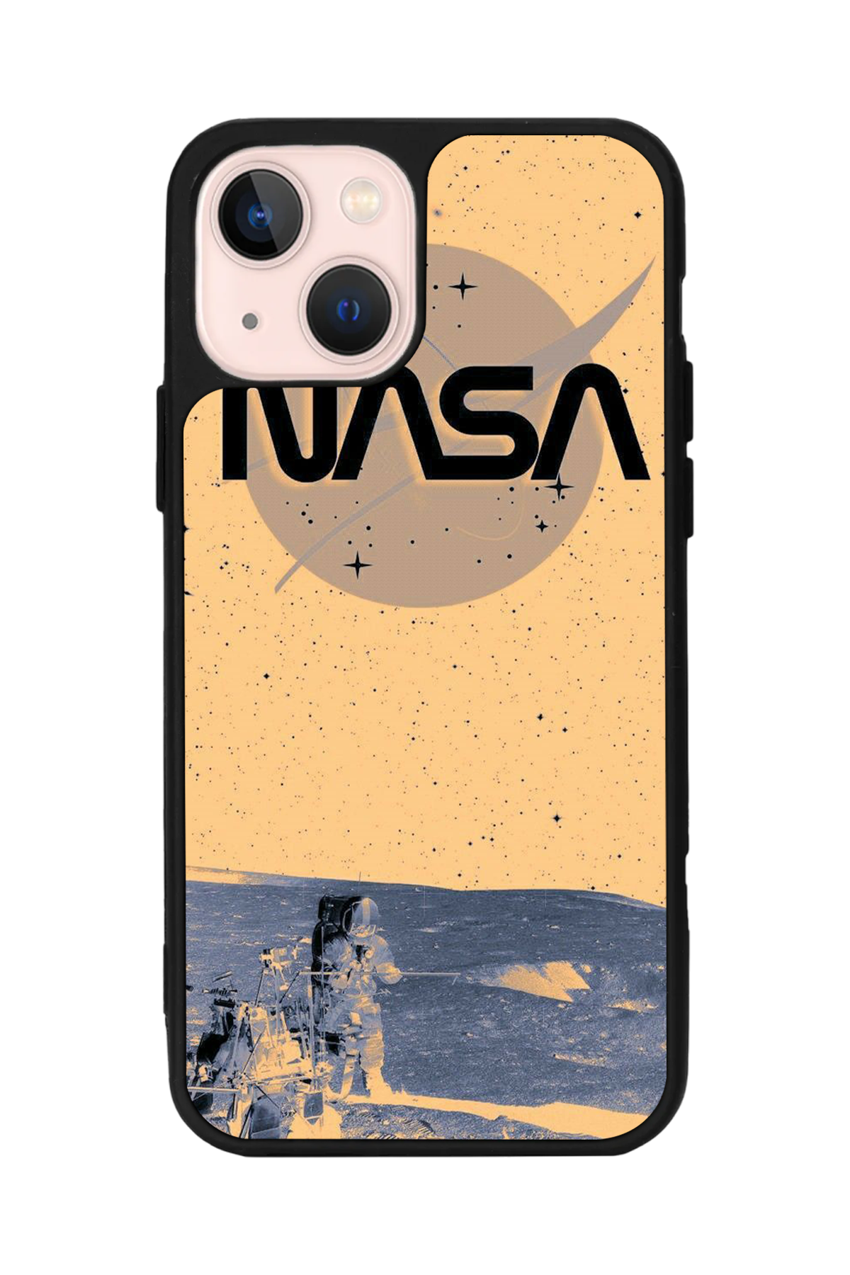 iPhone 13 Mini Uyumlu Nasa Tasarımlı Glossy Premium Kılıf