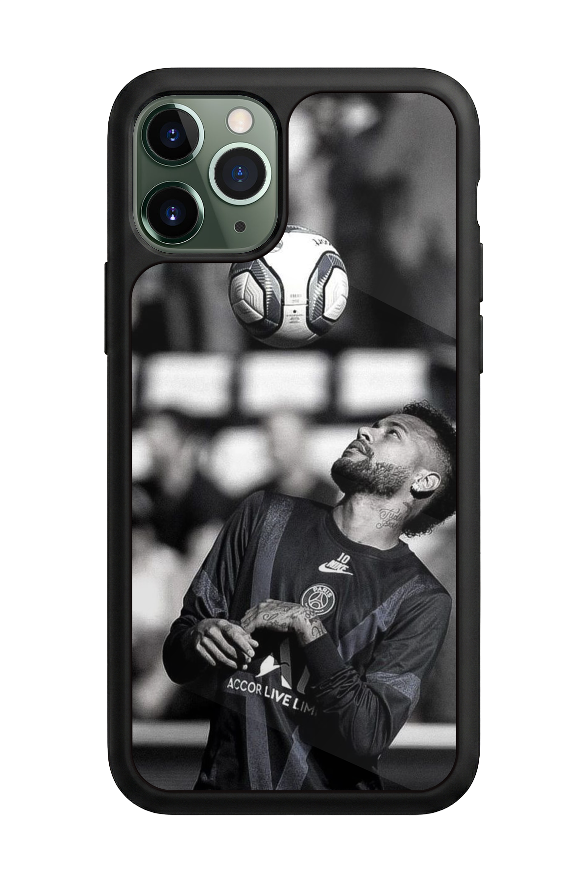 iPhone 11 Pro Max Uyumlu Neymar Tasarımlı Glossy Premium Kılıf