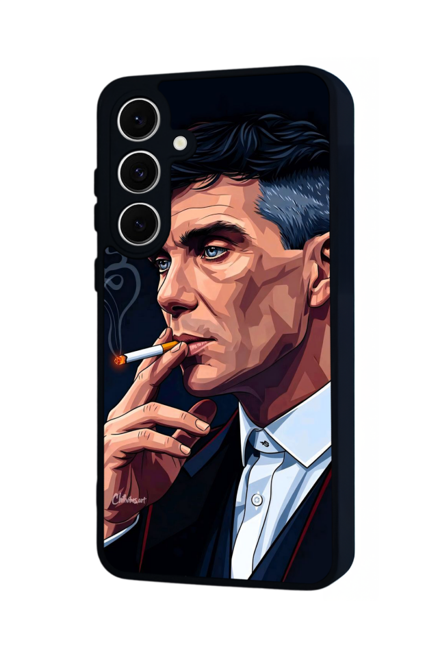 Samsung Galaxy S24 FE Uyumlu Peaky Blinders Tasarımlı Glossy Premium Kılıf