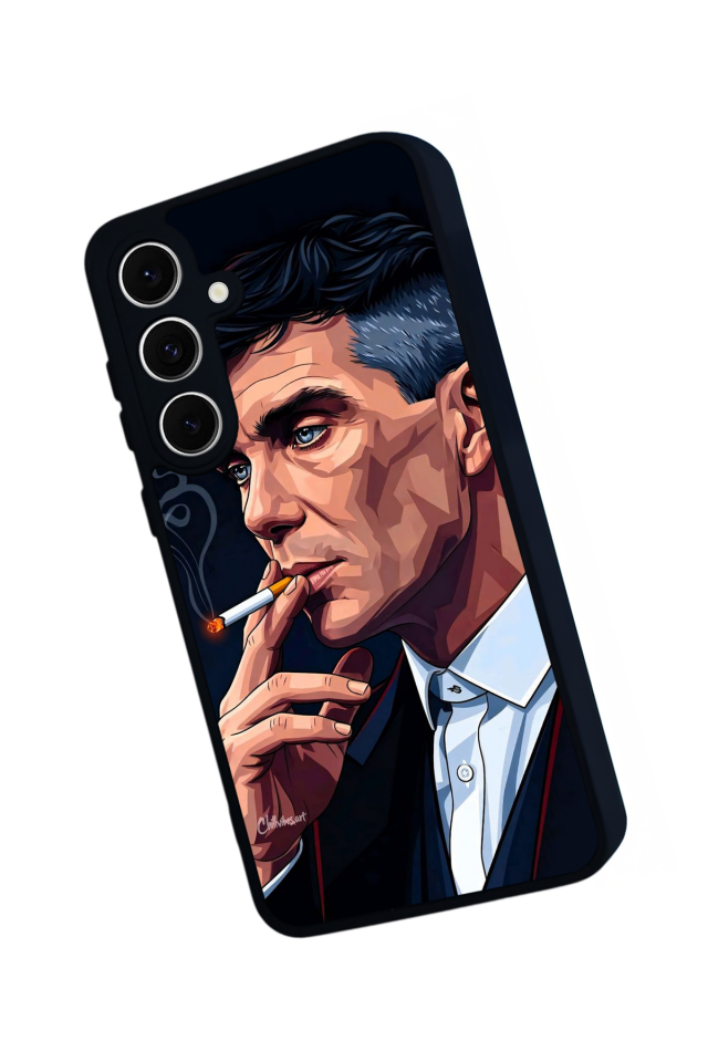 Samsung Galaxy S24 FE Uyumlu Peaky Blinders Tasarımlı Glossy Premium Kılıf