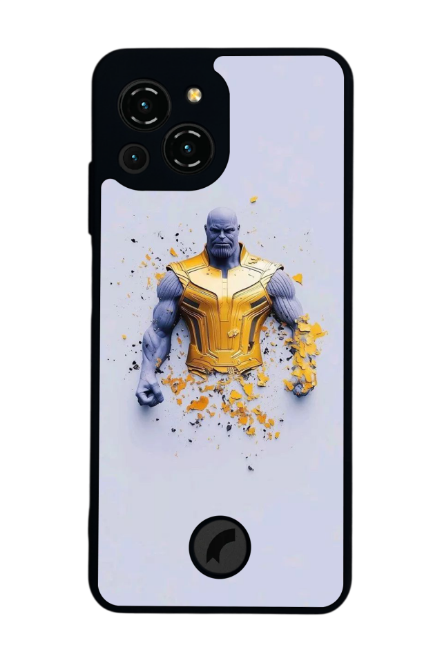 Reeder S23 Pro Max Uyumlu Thanos Tasarımlı Glossy Premium Kılıf