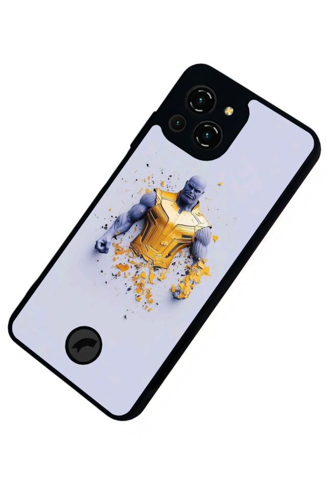 Reeder S23 Pro Max Uyumlu Thanos Tasarımlı Glossy Premium Kılıf