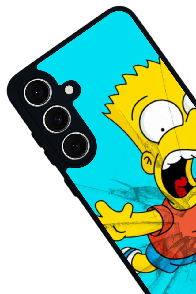 Samsung Galaxy A16 Uyumlu The Simpsons Tasarımlı Glossy Premium Kılıf