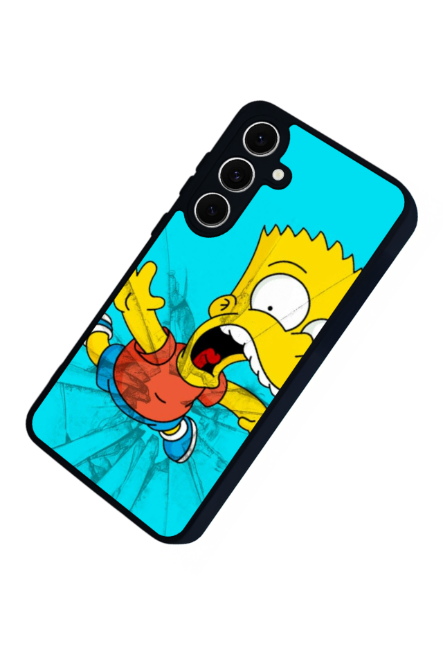 Samsung Galaxy A16 Uyumlu The Simpsons Tasarımlı Glossy Premium Kılıf