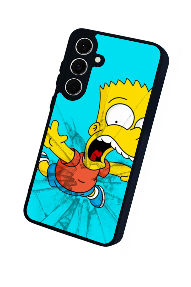 Samsung Galaxy A16 Uyumlu The Simpsons Tasarımlı Glossy Premium Kılıf