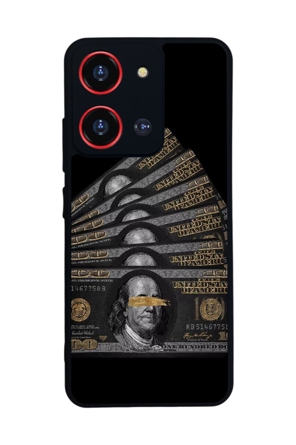 Reeder S19 Max Pro S 108MP Uyumlu Para Tasarımlı Glossy Premium Kılıf