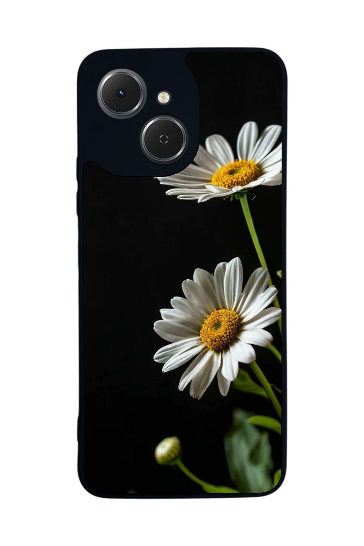 Tecno Spark 40C Uyumlu Cicek Tasarımlı Glossy Premium Kılıf