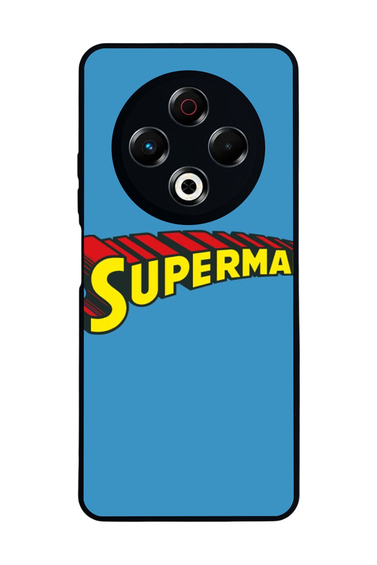 Tecno Spark 30 Uyumlu Superman Tasarımlı Glossy Premium Kılıf
