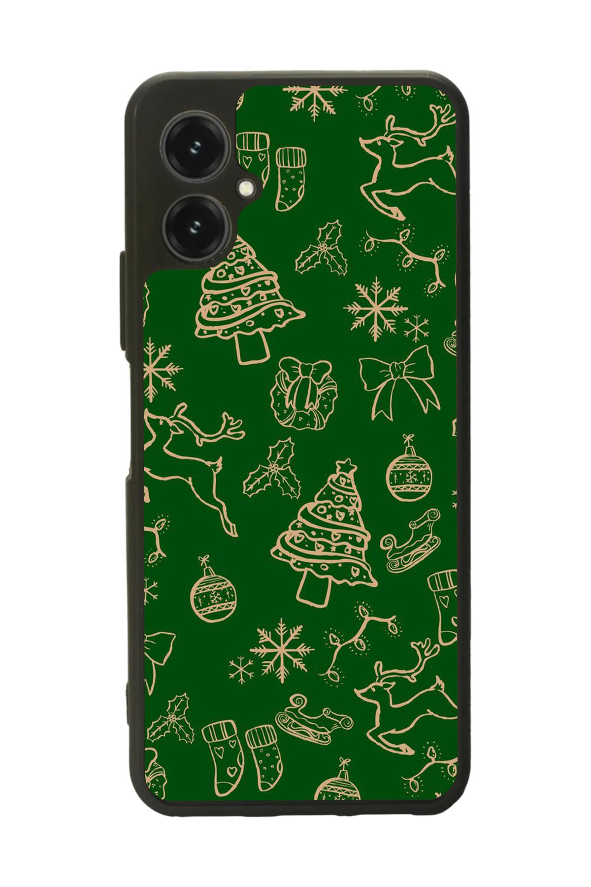 Omix X5 Uyumlu Yilbasi Christmas Tasarımlı Glossy Premium Kılıf